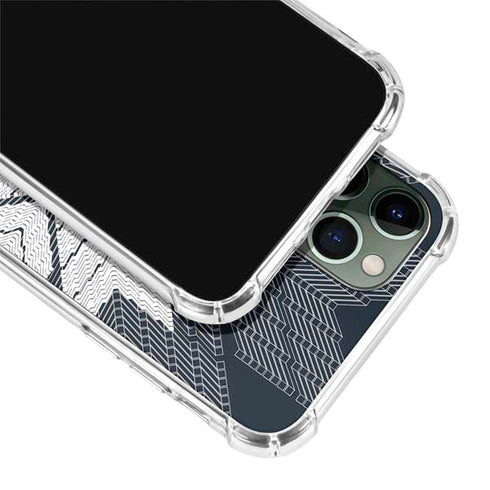 NYC Symmetric Flower iPhone 11 Pro Max Clear Case