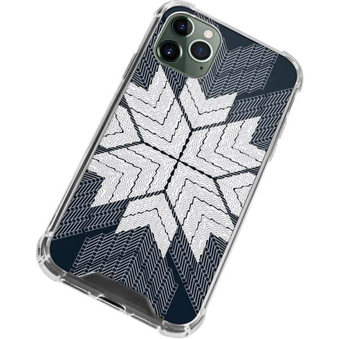 NYC Symmetric Flower iPhone 11 Pro Max Clear Case