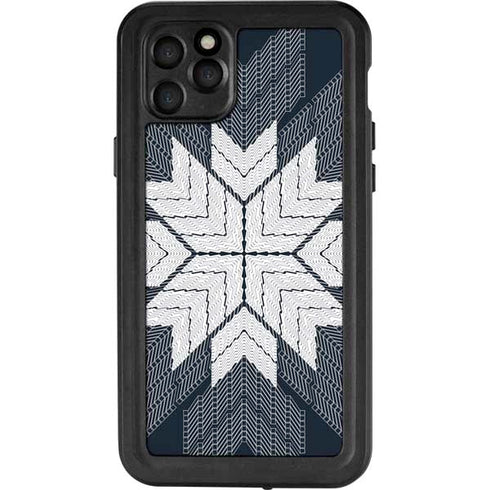 NYC Symmetric Flower iPhone 11 Pro Max Waterproof Case