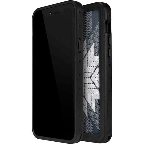 NYC Symmetric Flower iPhone 12 Mini Waterproof Case