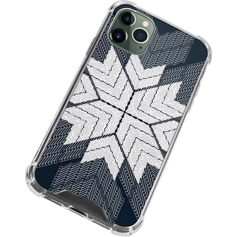 NYC Symmetric Flower iPhone 12 Pro Clear Case
