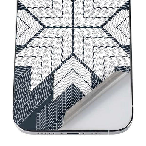 NYC Symmetric Flower iPhone 12 Pro Skin