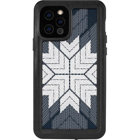 NYC Symmetric Flower iPhone 12 Pro Waterproof Case