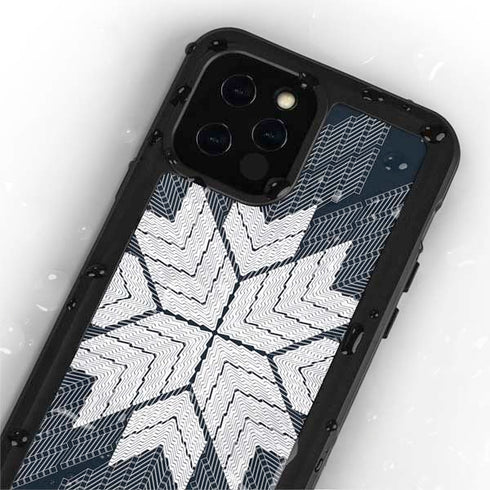 NYC Symmetric Flower iPhone 12 Pro Waterproof Case