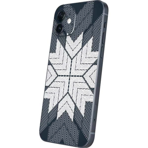 NYC Symmetric Flower iPhone 12 Skin