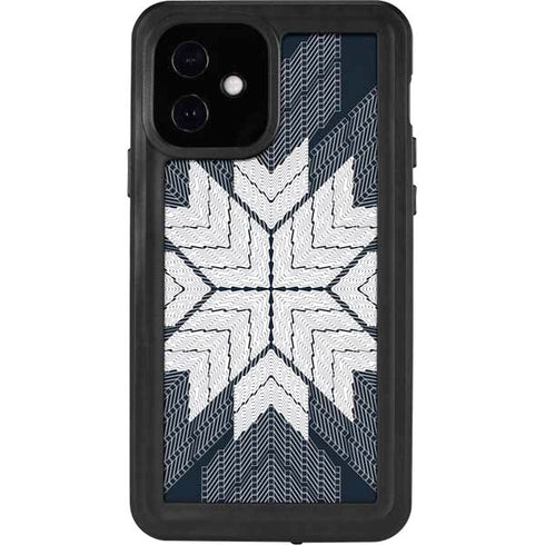NYC Symmetric Flower iPhone 12 Waterproof Case
