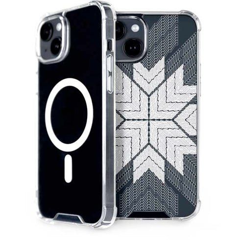 NYC Symmetric Flower iPhone 13 MagSafe Case
