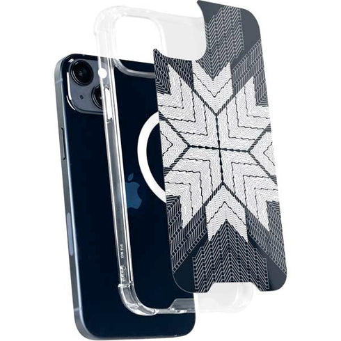 NYC Symmetric Flower iPhone 13 MagSafe Case