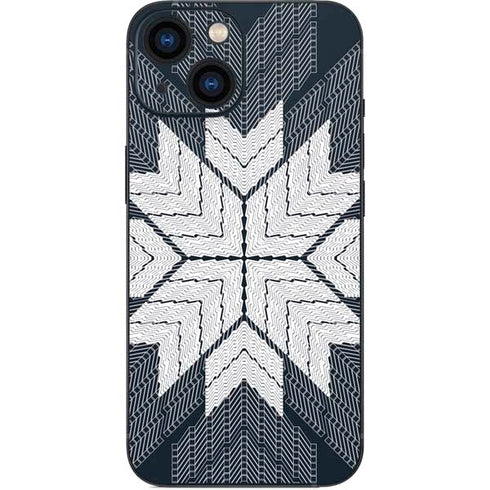 NYC Symmetric Flower iPhone 13 Mini Skin
