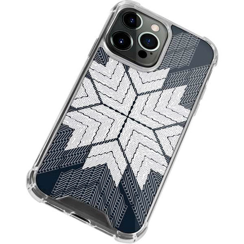 NYC Symmetric Flower iPhone 13 Pro Clear Case