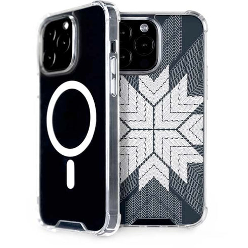 NYC Symmetric Flower iPhone 13 Pro Max MagSafe Case