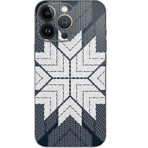 NYC Symmetric Flower iPhone 13 Pro Skin
