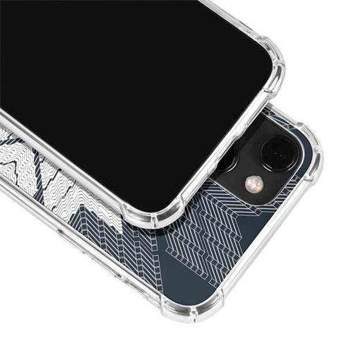 NYC Symmetric Flower iPhone 14 Clear Case