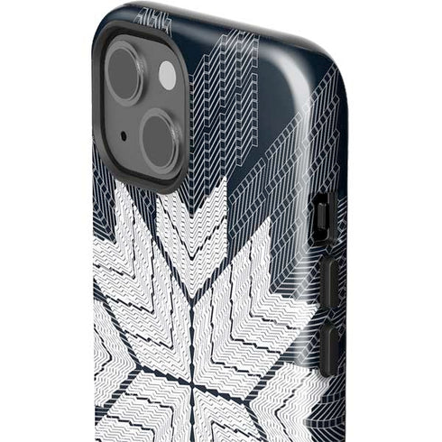 NYC Symmetric Flower iPhone 14 Plus Impact Case