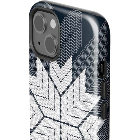 NYC Symmetric Flower iPhone 15 Impact Case