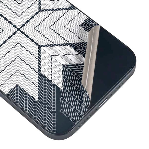 NYC Symmetric Flower iPhone 15 Plus Skin