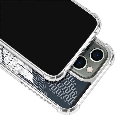 NYC Symmetric Flower iPhone 15 Pro Clear Case