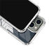 NYC Symmetric Flower iPhone 15 Pro Clear Case
