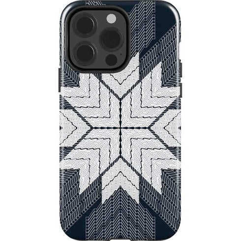 NYC Symmetric Flower iPhone 14 Pro Impact Case