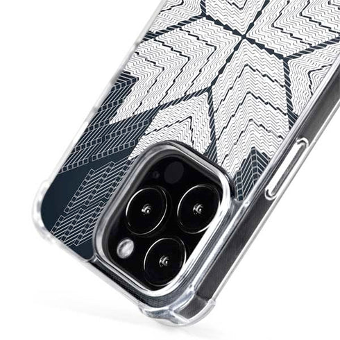 NYC Symmetric Flower iPhone 14 Pro MagSafe Case