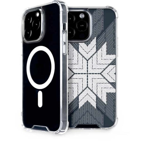 NYC Symmetric Flower iPhone 14 Pro Max MagSafe Case