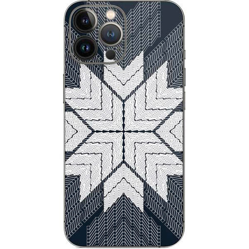 NYC Symmetric Flower iPhone 14 Pro Max Skin