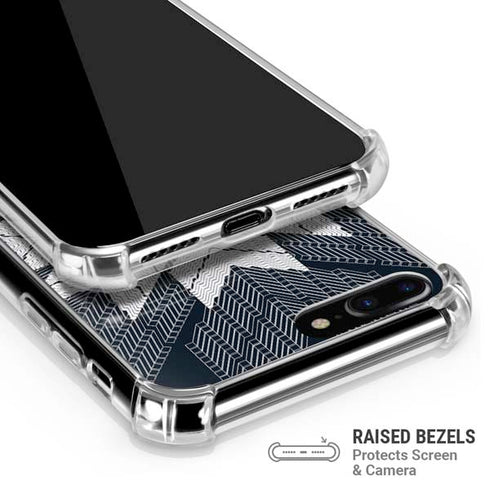 NYC Symmetric Flower iPhone 7/8 Plus Clear Case