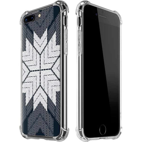 NYC Symmetric Flower iPhone 7/8 Plus Clear Case