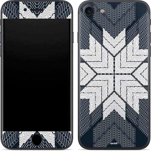 NYC Symmetric Flower iPhone 8 Skin