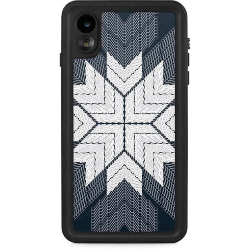 NYC Symmetric Flower iPhone XR Waterproof Case