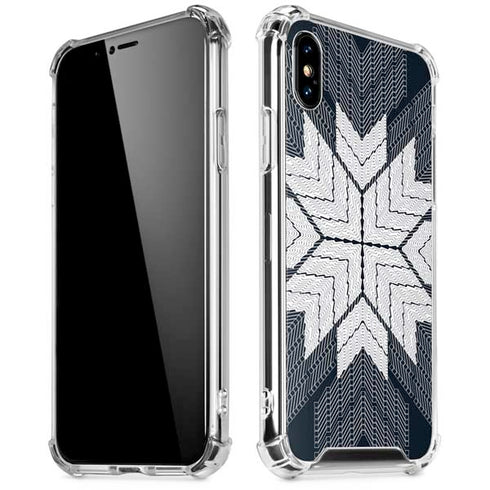 NYC Symmetric Flower iPhone XS Max Clear Case
