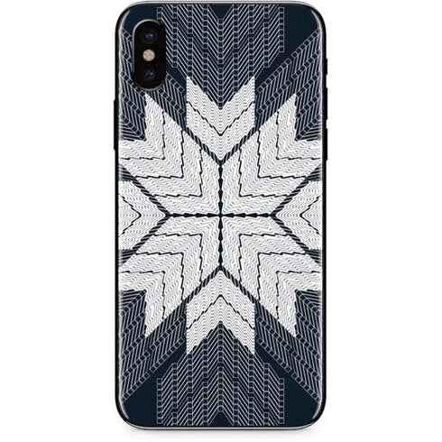 NYC Symmetric Flower iPhone XS Skin