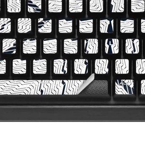 NYC Symmetric Flower K95 RGB PLATINUM Mechanical Gaming Keyboard Skin