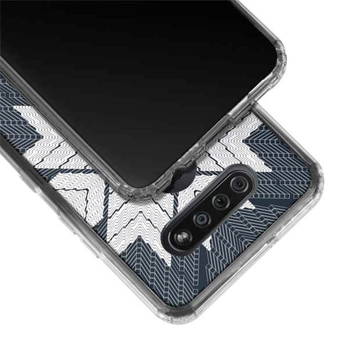 NYC Symmetric Flower LG K51/Q51 Clear Case