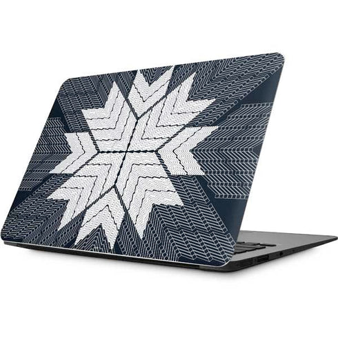 NYC Symmetric Flower Apple MacBook Skin
