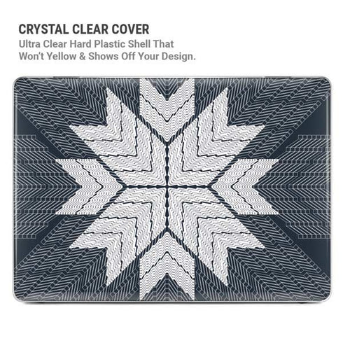 NYC Symmetric Flower MacBook Air 13in M1 (2021) Case plus Skin