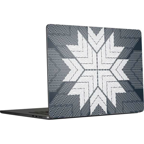 NYC Symmetric Flower MacBook Air 15 in (2023) Skin