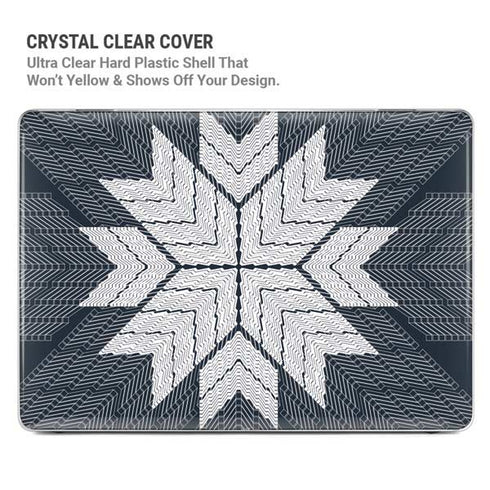 NYC Symmetric Flower MacBook Air 15in (2023-2025) Case plus Skin