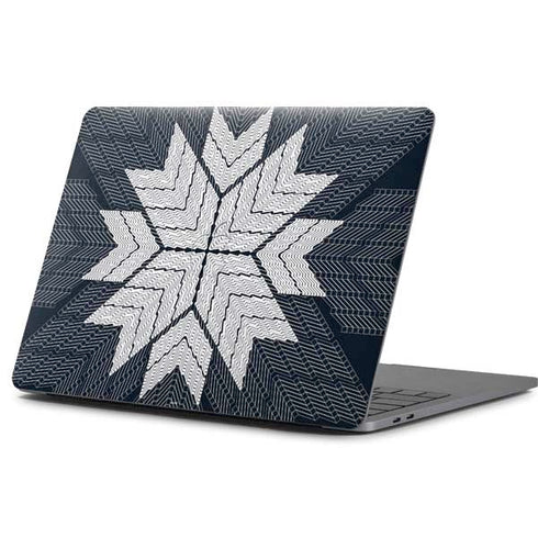 NYC Symmetric Flower Apple MacBook Pro 13-inch Skin