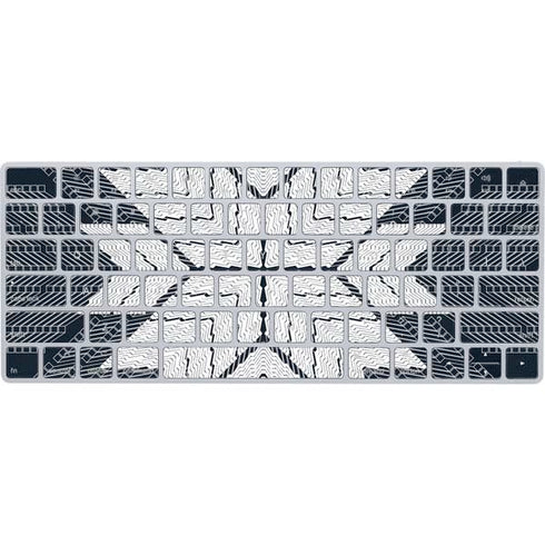 NYC Symmetric Flower Magic Keyboard Skin