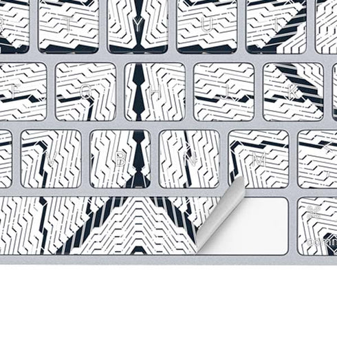 NYC Symmetric Flower Magic Keyboard Skin
