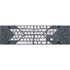 NYC Symmetric Flower Magic Keyboard with Numeric Keypad Skin