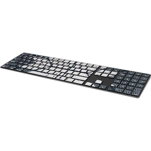 NYC Symmetric Flower Magic Keyboard with Numeric Keypad Skin