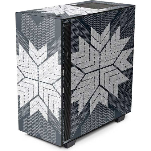 NYC Symmetric Flower NZXT H510 Compact ATX Mid-Tower Case Skin