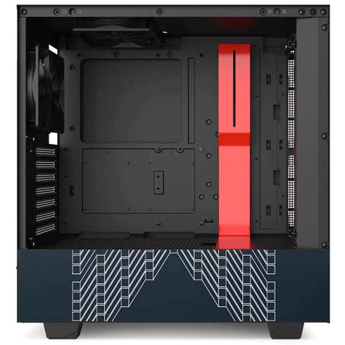 NYC Symmetric Flower NZXT H510 Compact ATX Mid-Tower Case Skin