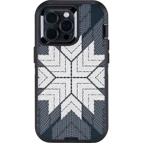 NYC Symmetric Flower Otterbox Defender iPhone Skin