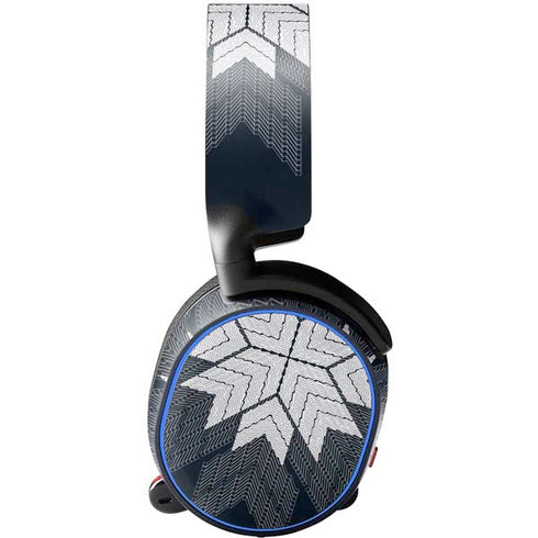 NYC Symmetric Flower SteelSeries Arctis 3 Skin