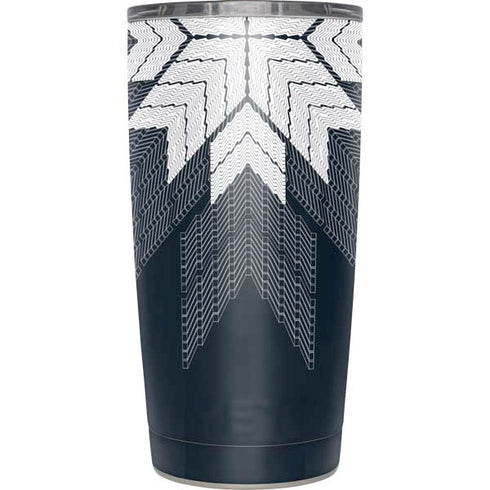 NYC Symmetric Flower Yeti 20oz Tumbler Skin