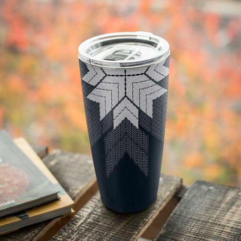 NYC Symmetric Flower Yeti 20oz Tumbler Skin