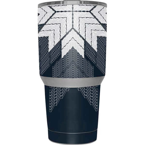 NYC Symmetric Flower Yeti 30oz Rambler Tumbler Skin